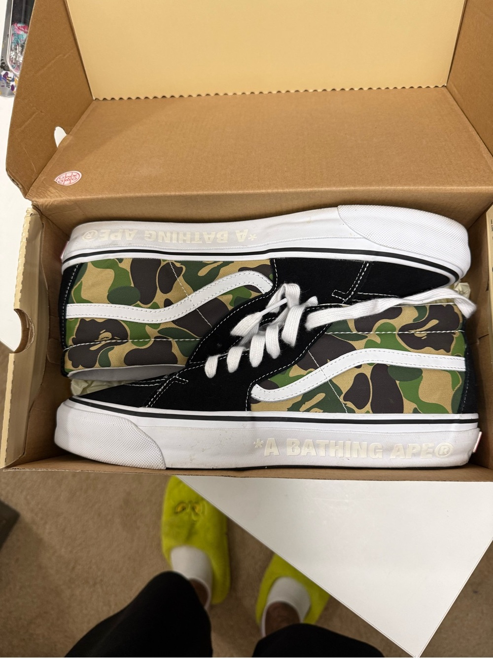 BAPE x Vans Lx Sk8-Mid reissue 83